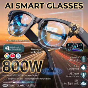 2026 New Upgrade Smart Glasses With Camera Video Recording